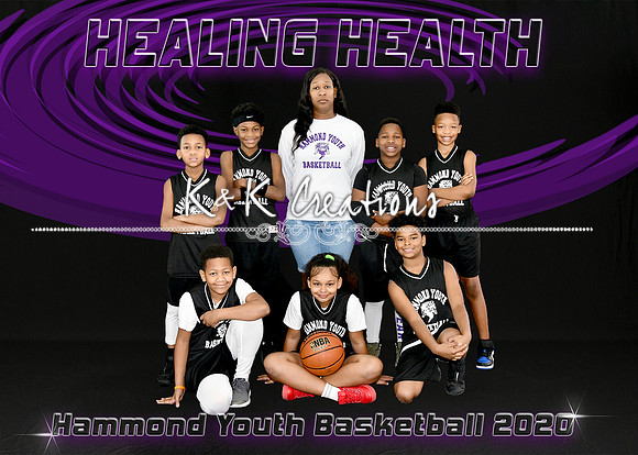 5X7 9-10 HEALING HEALTH  TEAM