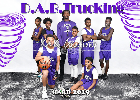 5X7 13-16 DAB TRUCKING TEAM