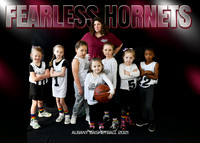 5X7 GIRLS4-5-6 FEARLESS HORNETS TEAM