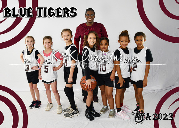 5X7 BLUE TIGERS G7-8 KEVINIE TEAM