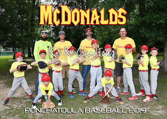 5x7 Boys 7-8 McDonalds Team