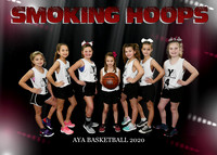 5x7 girls 7-8 team 3 smoking hoops