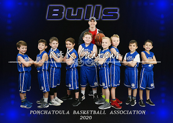5X7 7-8 BULLS TEAM