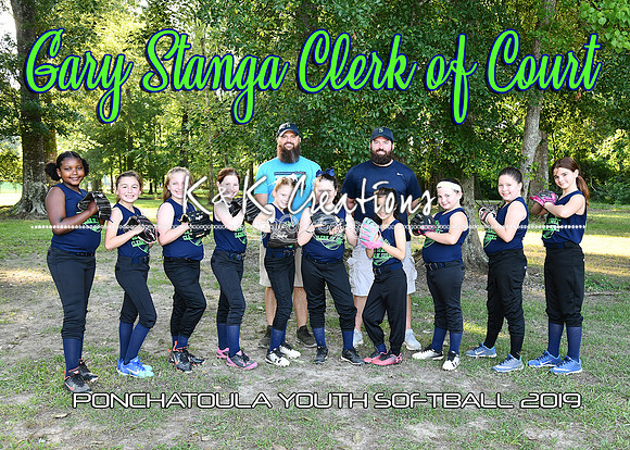 5x7 Girls 9-10 Gary Stanga Clerk of Court TEAM