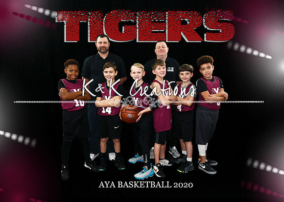 5x7 boys 9-10 Team 6 Tigers