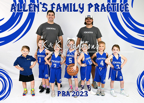 5X7 ALLENS FAMILY PRACTICE 5-6 TEAM