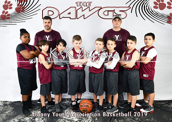 5x7  boys 8-9 team 4 THE DAWGS