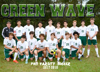 5X7 PHS VARSITY SOCCER TEAM BOYS