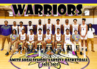 5X7 VARSITY BOYS BASKETBALL TEAM