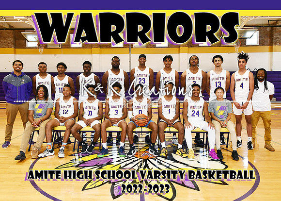 5X7 VARSITY BOYS BASKETBALL TEAM