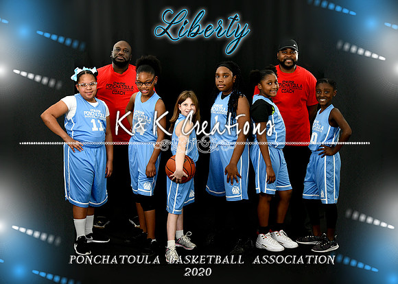 5X7 9-11 GIRLS LIBERTY TEAM