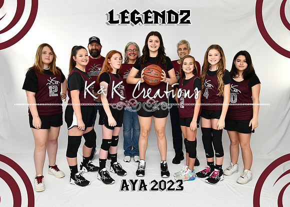 5X7 LEGENDZ G11-13 LAURA TEAM