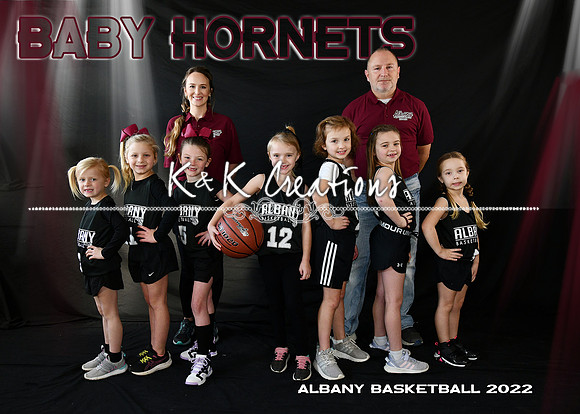 5X7 G 4-6 BABY HORNETS
