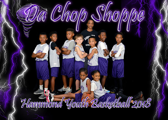 5X7 DA CHOP SHOPPE TEAM 7-8 BENTON