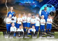 5X7 8U GUIDRY WOLVES