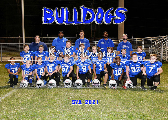 5X7 7-8 FOOTBALL SYA TEAM