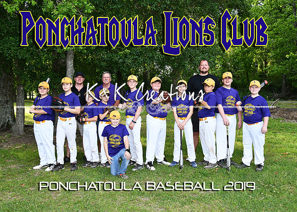 5x7 boys 11-12 Lions Club Team