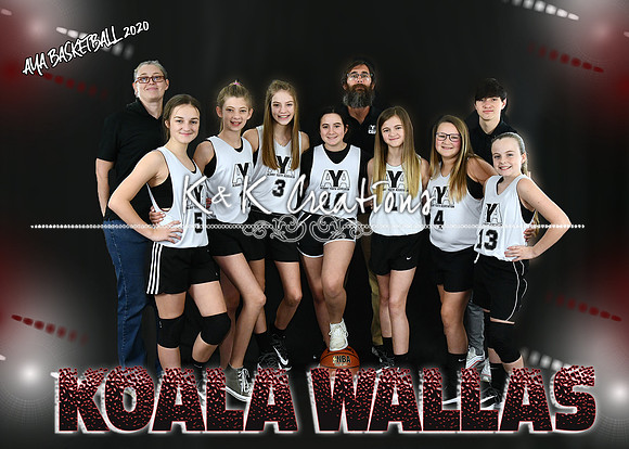 5X7 GIRLS 11-13 TEAM 2 KOALA WALLAS