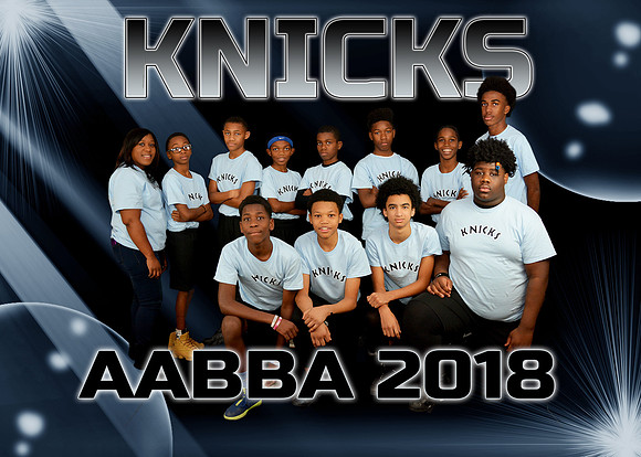 5X7 KNICKS AABBA 2018 TEAM