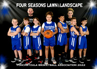 5x7 9-10 boys FOUR SEASONS team