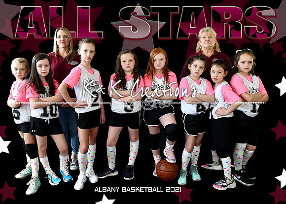 5X7 GIRLS 7-8 #4 ALL STARS TEAM