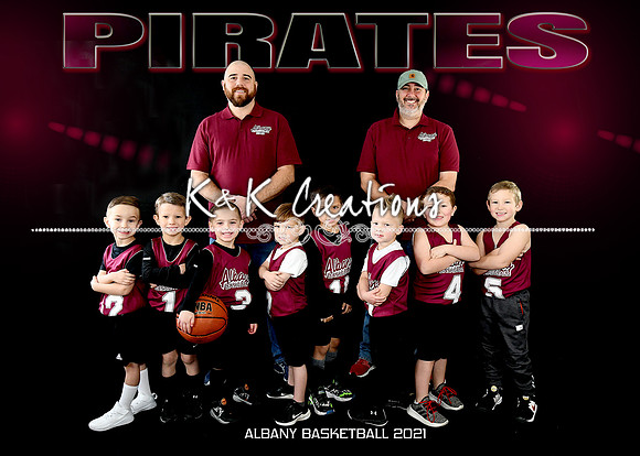 5X7 BOYS 4-5 PIRATES KEVIN GROB TEAM