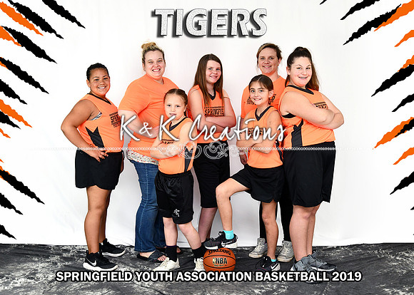 5x7 9 girls Holly TIGERS