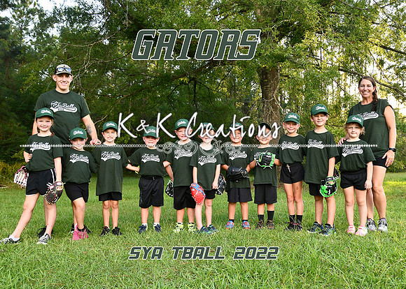 5X7 GATORS TEAM