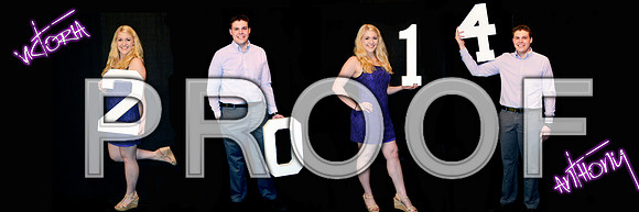 Victoria and Anthony Collage 10x30
