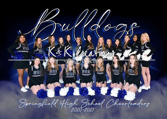 5x7 shs cheerleaders team