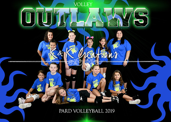 5X7 VOLLEY OUTLAWS 7-9 TEAM