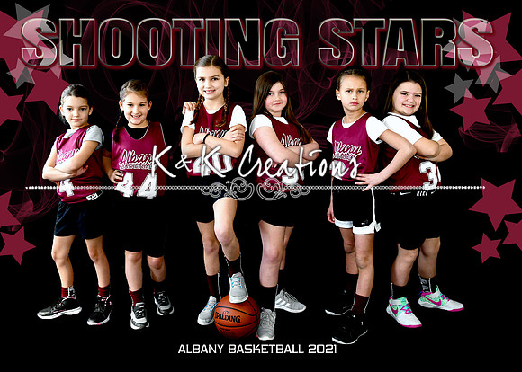 5X7 GIRLS 7-8  #2 SHOOTING STARS TEAM
