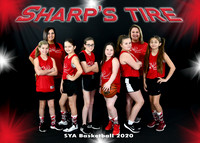 5x7 9-10girls Sharps tire team