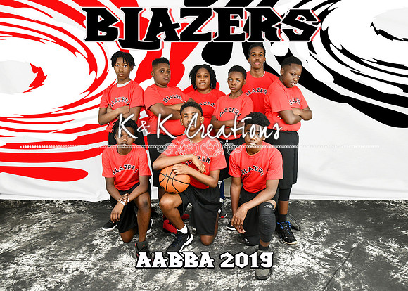 5X7 BLAZERS TEAM AABBA