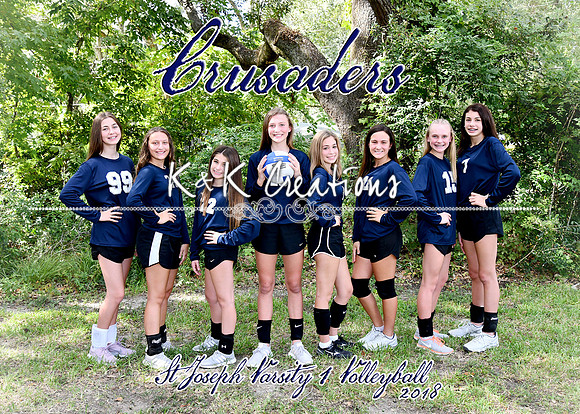 5x7 SJS Varisty 1 Volleyball Team