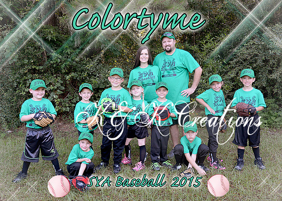 5x7 Colortyme TEAM
