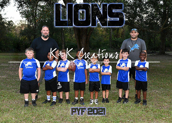 5X7 LIONS TEAM