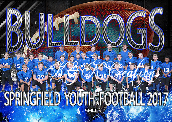 5X7 9-10 football team SYF 2017