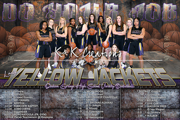 12x18 basketball schedule varsity girls