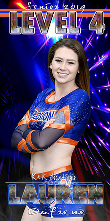 LAUREN DUFRENE SPIRIT SENIOR BANNER