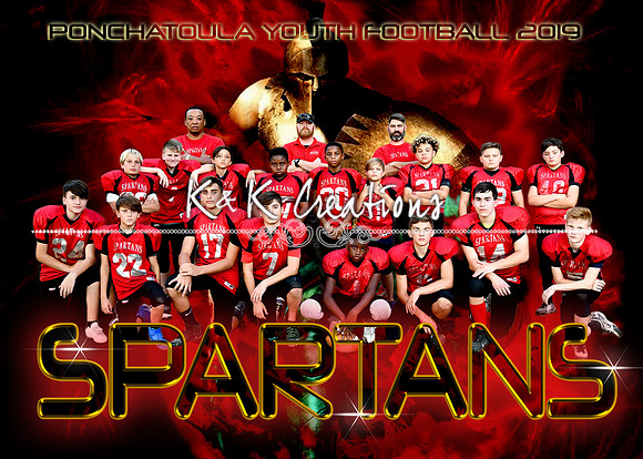 5X7 SPARTANS TEAM 2019
