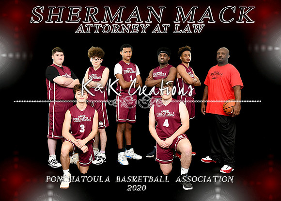 5X7 15-18 BOYS SHERMAN MACK TEAM