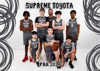 5X7 SUPREME TOYOTA 13-14 TEAM