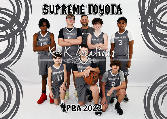 5X7 SUPREME TOYOTA 13-14 TEAM