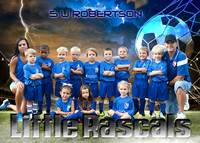 5X7 5U ROBERTSON LITTLE RASCALS TEAM
