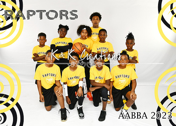 5X7 RAPTORS TEAM