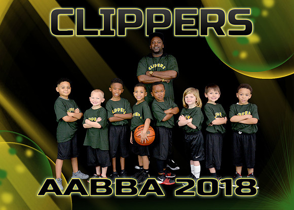 5X7 CLIPPERS AABBA 2018 TEAM