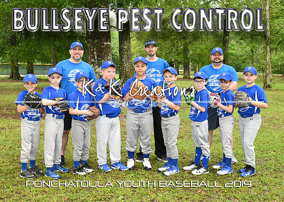 5x7 bullseye pest control team