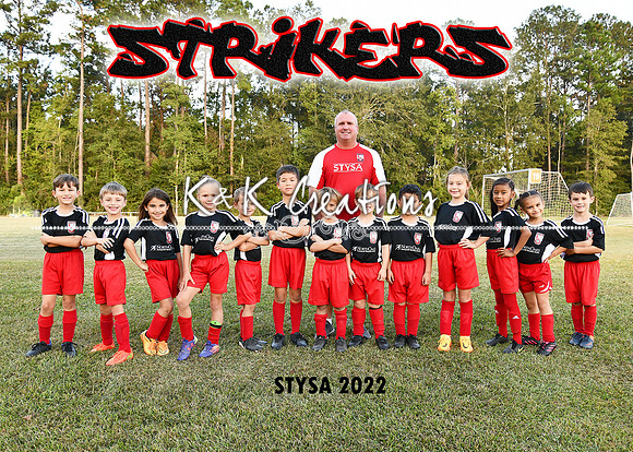 5X7 STRIKERS RIDGELL TEAM
