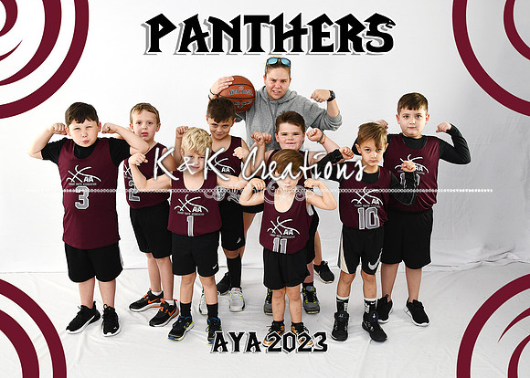 5x7 PANTHERS B4-6 WHITNEY TEAM